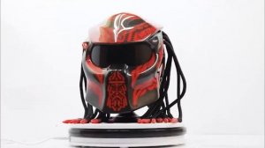 Мотоциклетный шлем Хищник. Мото шлемы на Алиэкспресс.