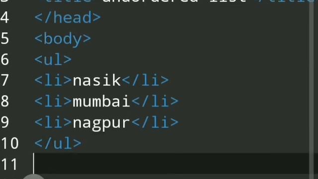HTML Ordered and Unordered List | Unordered List Ordered list in HTML | Html  Ol  UL tag Web Coding