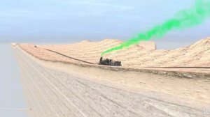 SIERRA - CASEY JR - DELOREAN - THE DESERT RIDE GONE WRONG! - TRAINZ RAILROAD SIMULATOR