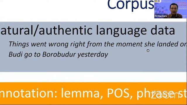 Seminar Nasional "Corpus Linguistics for Language Teaching" смотреть онлайн