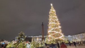 LIVE*PITER: Новогодняя ёлка на Дворцовой площади.