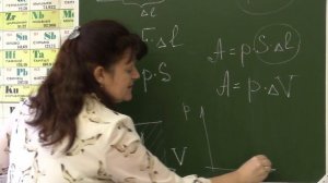 Физика 10 класс Работа в термодинамике
