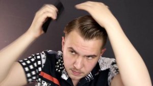 Обзор бриолина Borodist | Мужские прически с пробором | Укладка Side part