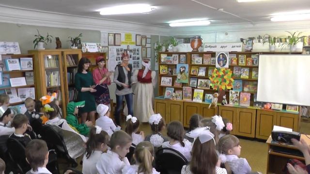 Праздник открытия "Недели детской и юношеской книги 2017" ч. 2 смотреть онлайн