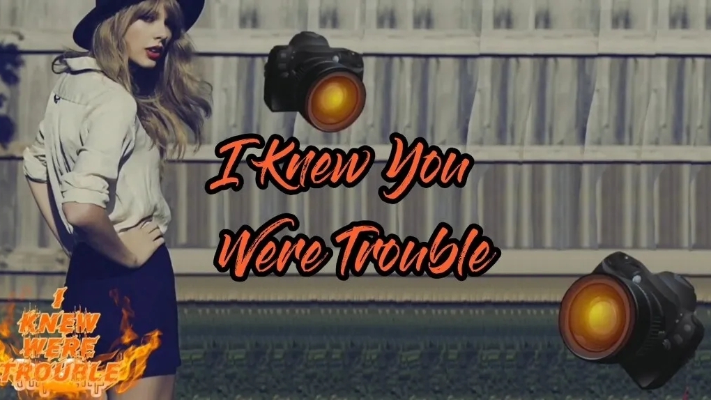 Караоке Тейлор Свифт "I Knew You Were Trouble"