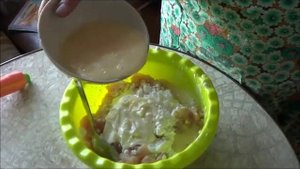 Куриные оладьи