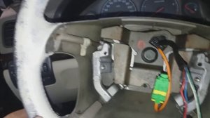 Покраска руля Volvo s80 2.5 tdi ( 1 поколение ) - " как снять подушку и руль" . Часть 1