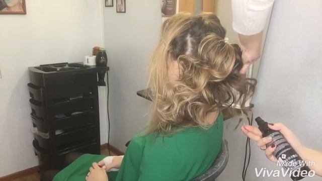 Греческая причёска на бок смотреть онлайн