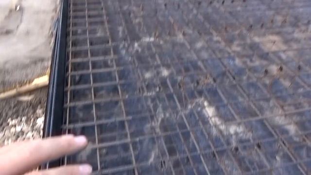 Монолитная плита. Арматурный каркас. смотреть онлайн