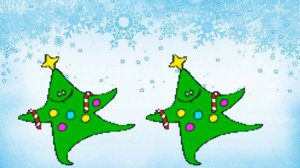 Новогодняя ёлка. Разминка для детей