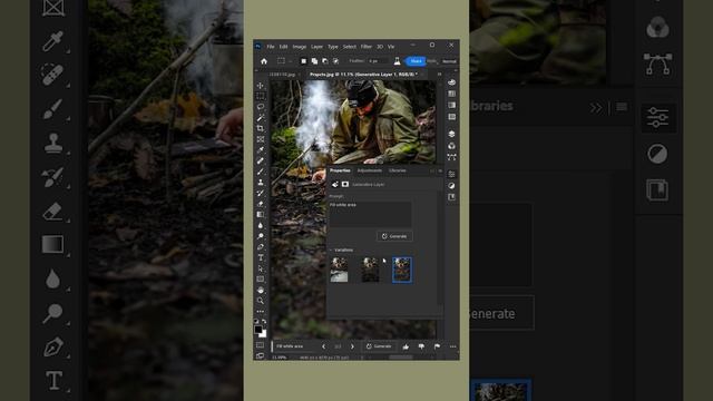 AI - Generate Fill in Photoshop⚡️ смотреть онлайн