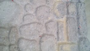 камни из яичных лотков , детали работы