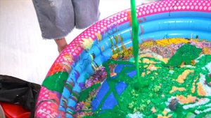 САМЫЙ МАСШТАБНЫЙ МИКС СЛАЙМОВ НА ЮТУБ ? СМЕШАЛА ВСЕ ОГРОМНЫЕ СЛАЙМЫ В БАССЕЙНЕ