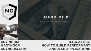 B.L.A.Z.I.N.G. - How to build performant Angular applications | Ady Ngom | ng-conf webinar