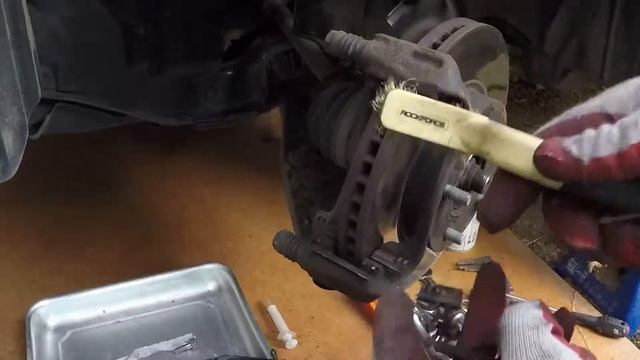 Замена тормозных колодок. смотреть онлайн