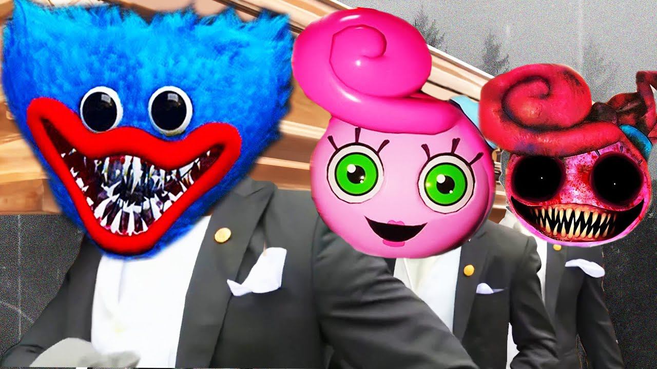 Mommy Long Legs + Huggy Wuggy - Coffin Dance Song (Cover) смотреть онлайн