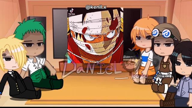 Past Mugiwara crew react to luffy  part 12  Do  not repost 