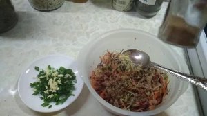 Салат "Щётка". Что я ещё в него добавляю. Это надо есть чаще!