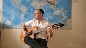 Там, где клён шумит. На гитаре. Инструментал - fingerstyle cover