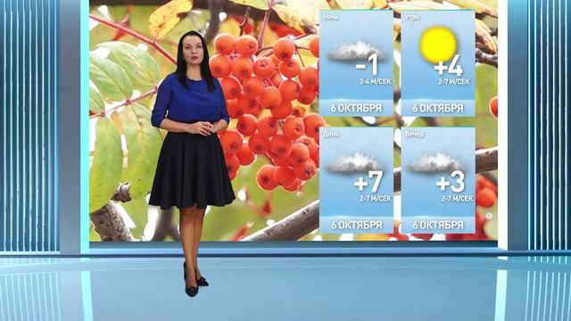 Прогноз погоды в Комсомольске-на-Амуре на 6 октября
