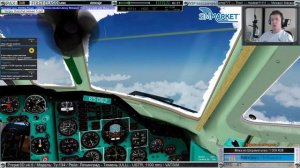 "Резкий" свисток - Ту-134 для Prepar3D