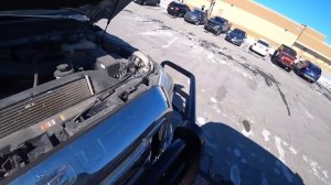 Разгрузка Буксиром. Последствия. Дымящий Ford