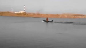Испытания лодки ,мотора 3.5 л.с.