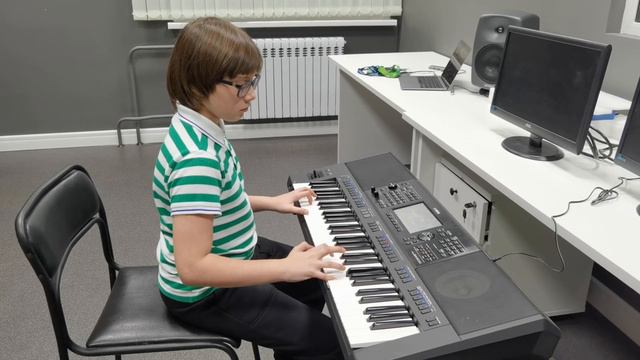 Этюд номер 9. К. Черни. смотреть онлайн