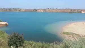 "Голубое озеро" (песчаный карьер) Село Самарское Ростовской области