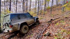 Nissan Patrol 2.8 на резине JOURNEY CLAW 33x12.5 R15 в бездорожье