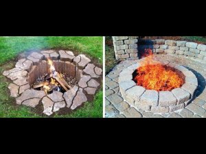Кострище на даче: 80 идей для создания уличного очага