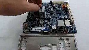 Placa Mãe Positivo POS-EINM10CA DDR3 Sata II Mini ITX + CPU Integrado