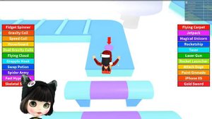 ПОБЕГ от ЗЛОЙ ЭЛЬЗЫ в Роблокс! Паркур Холодное Сердце с Машкой в Roblox Obby