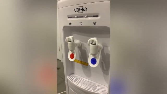 Отзыв. Кулер для воды VATTEN V28WK с компрессорным охлаждением и нагревом воды. смотреть онлайн