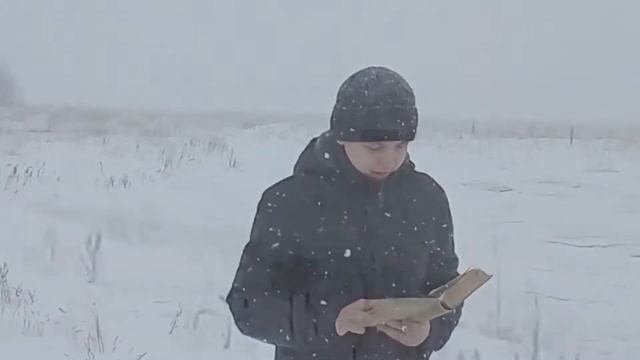 #УхожуЯВМирПриродыЗима - Оренбургская область, Пономаревский район, п. Фадеевский