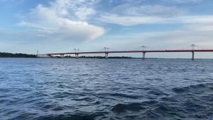 Благовещенск. Прогулка по реке Амур до моста между Россией и Китаем.
