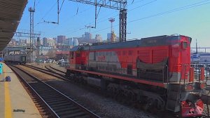 Railway. Shunting locomotive TEM2 / Маневровый тепловоз ТЭМ2