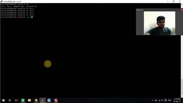 Unix and Linux Lab | EXP -7 | System Calls