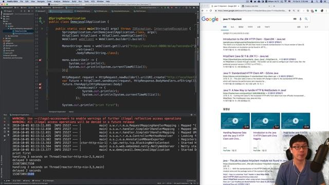 [자바 11] HttpClient 2부: WebClient에 비하면 쫌 그러네... смотреть онлайн