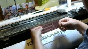 Дизайнерские следки №14,  вяжем на вязальной машине, открытый мастер-класс вязания следков