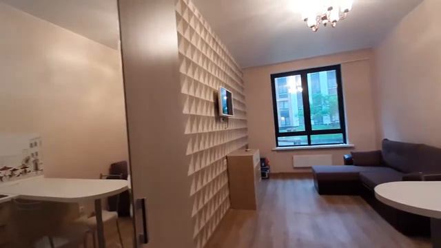 Обзор готовой квартиры - студии площадью 20 м2 смотреть онлайн