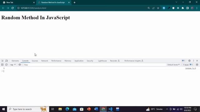 JavaScript Tutorial: Ultimate Guide to JavaScript Random Method: Generate Random Number |Math Objec