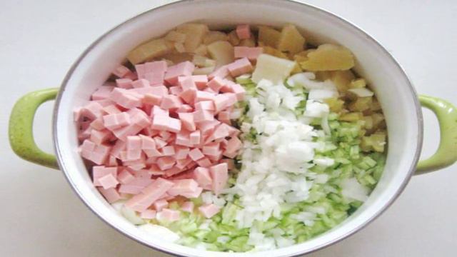 Окрошка на мацони