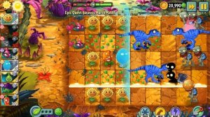 Любовная история Сердцепульты. РАСТЕНИЯ против ЗОМБИ 2 или PLANTS vs ZOMBIES 2. Серия 205