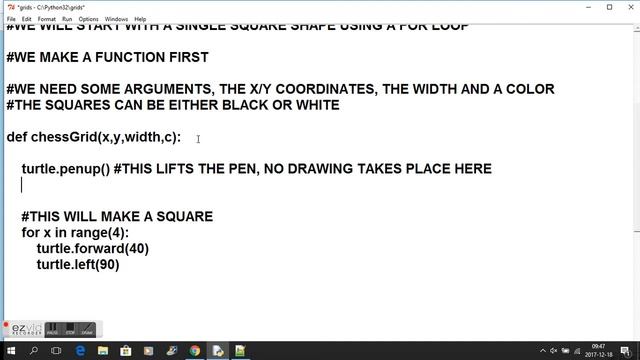 PYTHON - CHESSBOARD - PART I смотреть онлайн