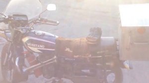 Пневмо гудок на мотоцикле