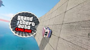 Чиловый паркур на скорой помощи в GTA V OnLine