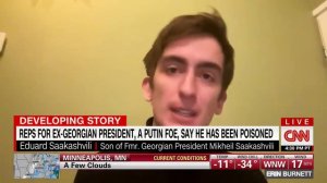 CNN News: Reps for Ex Georgian President, a Putin foe, say he has been poisoned