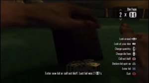 Red Dead Redemption: Liar's Dice and my thought process