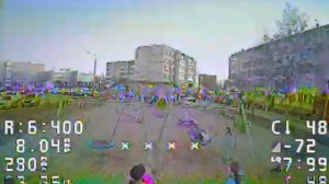 Mobula 7 полеты во дворе